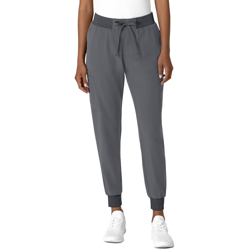 image:imageWink Womens Womens Jogger Utility Scrub PantPewter