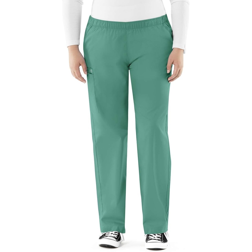 image:imageWonderWink Womens PullOn Cargo PantSurgical Green