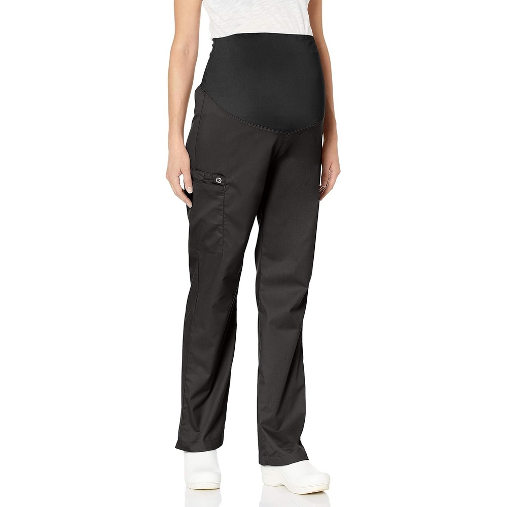 image:imageWonderWink Womens Wonderwork Scrubs for Maternity Cargo Scrub PantsBlack