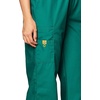 WINK Origins Quebec -Women’s Full Elastic Cargo Scrub Pant(Hunter Green)