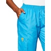 WINK Origins Quebec -Women’s Full Elastic Cargo Scrub Pant(Malibu Blue)