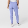 WINK Scrubs for Women, W123, Comfort Waist Cargo Joggers Pants with 8 Pockets(Ceil Blue)