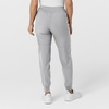 WINK Scrubs for Women, W123, Comfort Waist Cargo Joggers Pants with 8 Pockets(Grey)