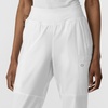 WINK Scrubs for Women, W123, Comfort Waist Cargo Joggers Pants with 8 Pockets(White)