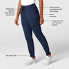 Wink Boundless Women’s Jogger Scrub Pant, Navy, S