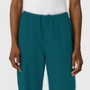 Wink NURTUR Women’s Straight Leg Cargo Scrub Pant, Caribbean, XL PET