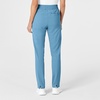 Wink Renew Women’s High Waist Slim Leg Scrub Pant(Bay Blue)