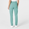 Wink Renew Women’s High Waist Slim Leg Scrub Pant(Turquoise)