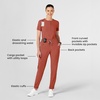 Wink Renew Women’s Jogger Scrub Pant(Mineral Red)