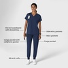 Wink Women’s Women’s Jogger Utility Scrub Pant(Navy)