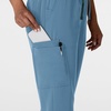 Wink Women’s Women’s Jogger Utility Scrub Pant(Pacific Blue)