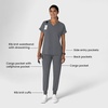 Wink Women’s Women’s Jogger Utility Scrub Pant(Pewter)