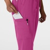 Wink Women’s Women’s Jogger Utility Scrub Pant(Raspberry)