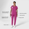 Wink Women’s Women’s Jogger Utility Scrub Pant(Raspberry)