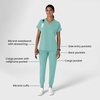 Wink Women’s Women’s Jogger Utility Scrub Pant(Turquoise)