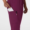 Wink Women’s Women’s Jogger Utility Scrub Pant(Wine)
