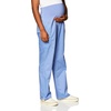 WonderWink Women’s Wonderwork Scrubs for Maternity Cargo Scrub Pants(Ceil Blue)