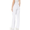 WonderWink Women’s Wonderwork Scrubs for Maternity Cargo Scrub Pants(White)