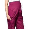 WonderWink Women’s Wonderwork Scrubs for Maternity Cargo Scrub Pants(Wine)