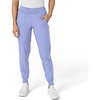 WINK Scrubs for Women, W123, Comfort Waist Cargo Joggers Pants with 8 Pockets(Ceil Blue)