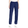 Wink WonderWORK Women’s Pull-On Cargo Scrub Pant, Navy, 5XL