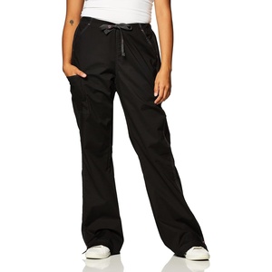 WonderWink Women’s Wonderflex Grace Scrub Pant(Black)