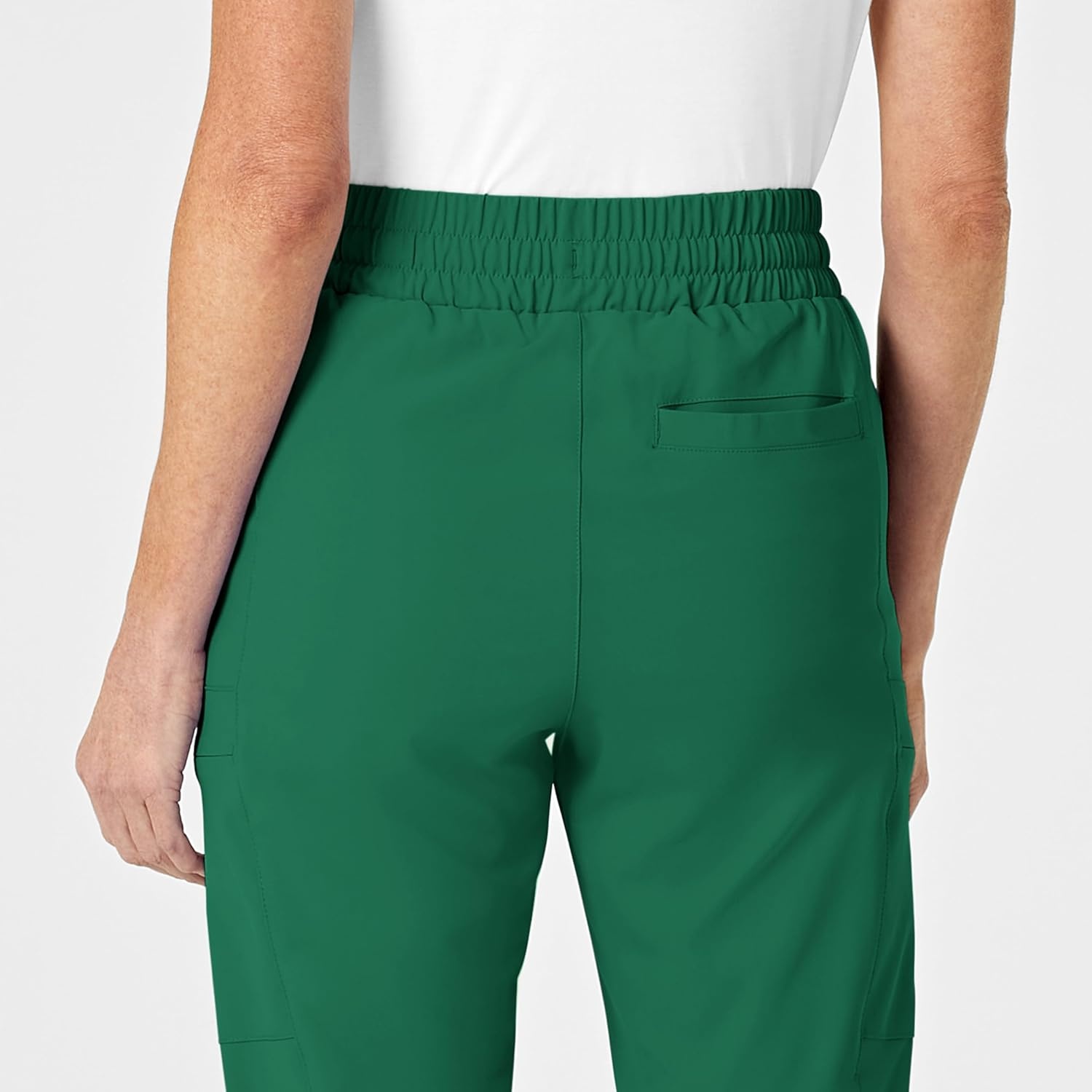 image:imageWINK Renew Womens High Waist Slim Leg Scrub PantHunter