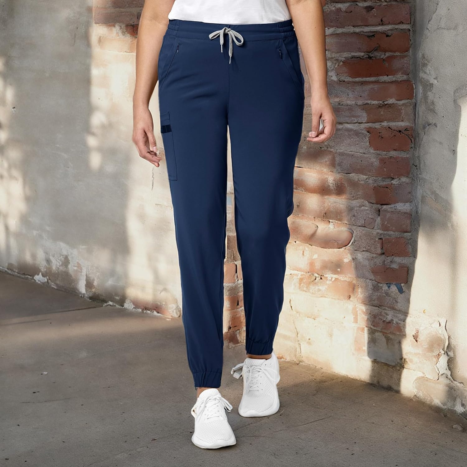 image:imageWINK Renew Womens Jogger Scrub Pant Navy 1X