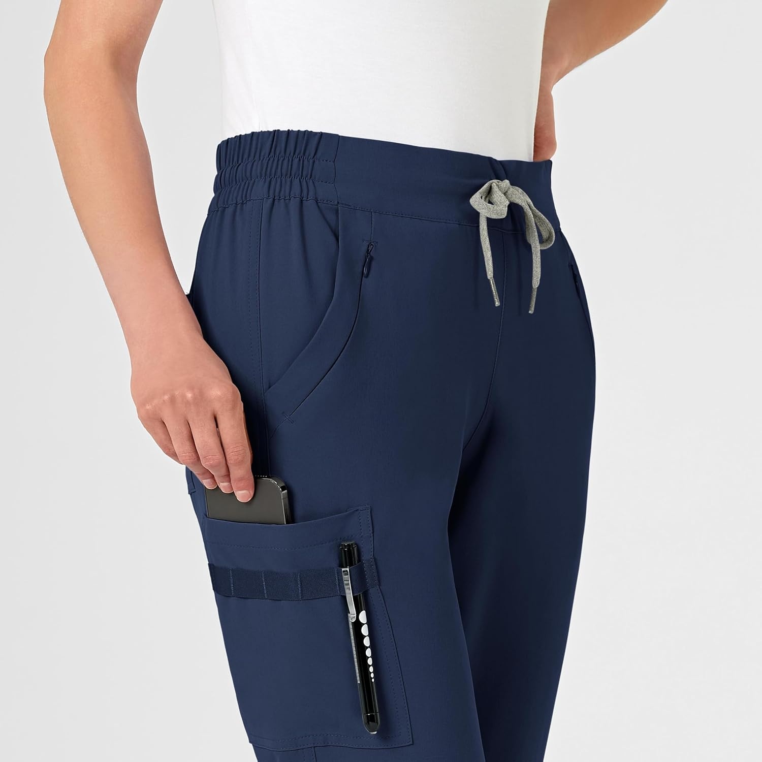 image:imageWINK Renew Womens Jogger Scrub Pant Navy 1X
