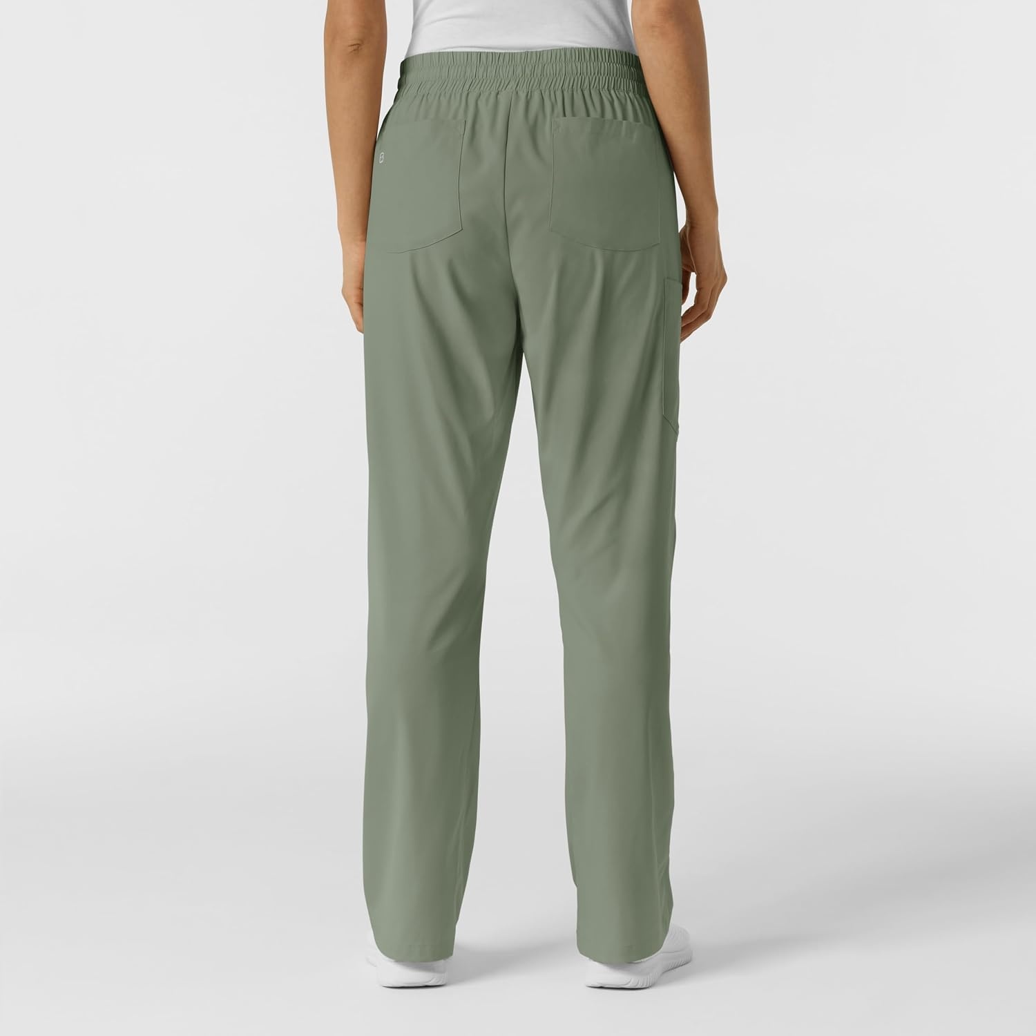 image:imageWINK Scrubs for Women Boundless Bootcut Pants with Drawstring and 6 PocketsSage