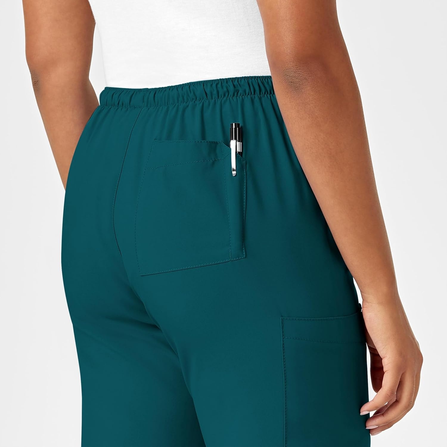 image:imageWINK W123 Womens Drawstring Scrub PantCaribbean