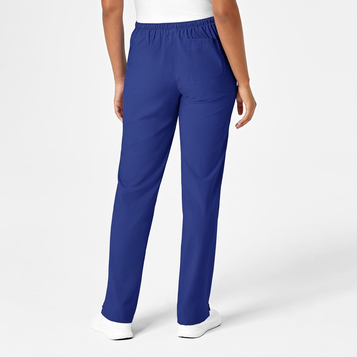 image:imageWINK W123 Womens Drawstring Scrub PantGalaxy Blue