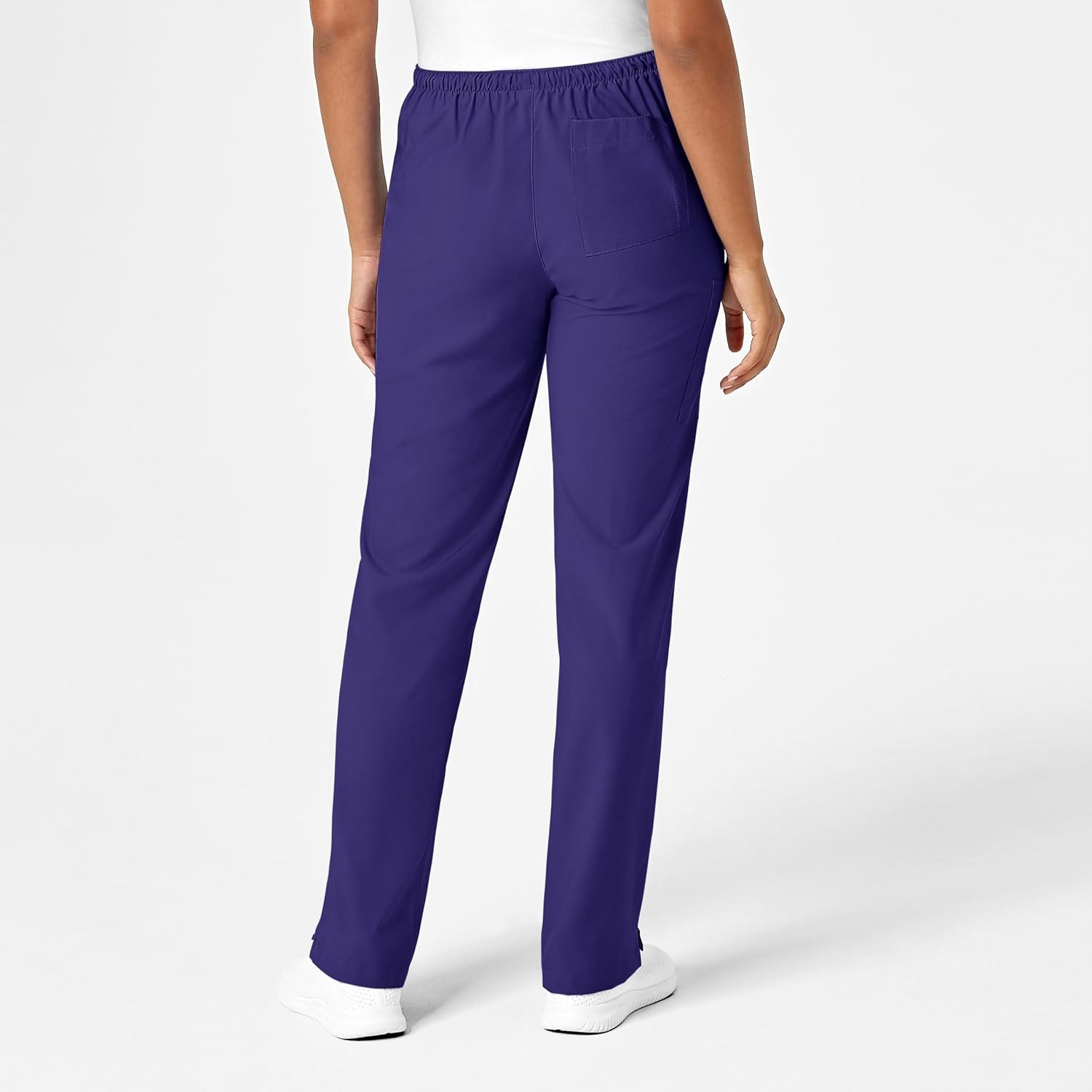 image:imageWINK W123 Womens Drawstring Scrub PantGrape
