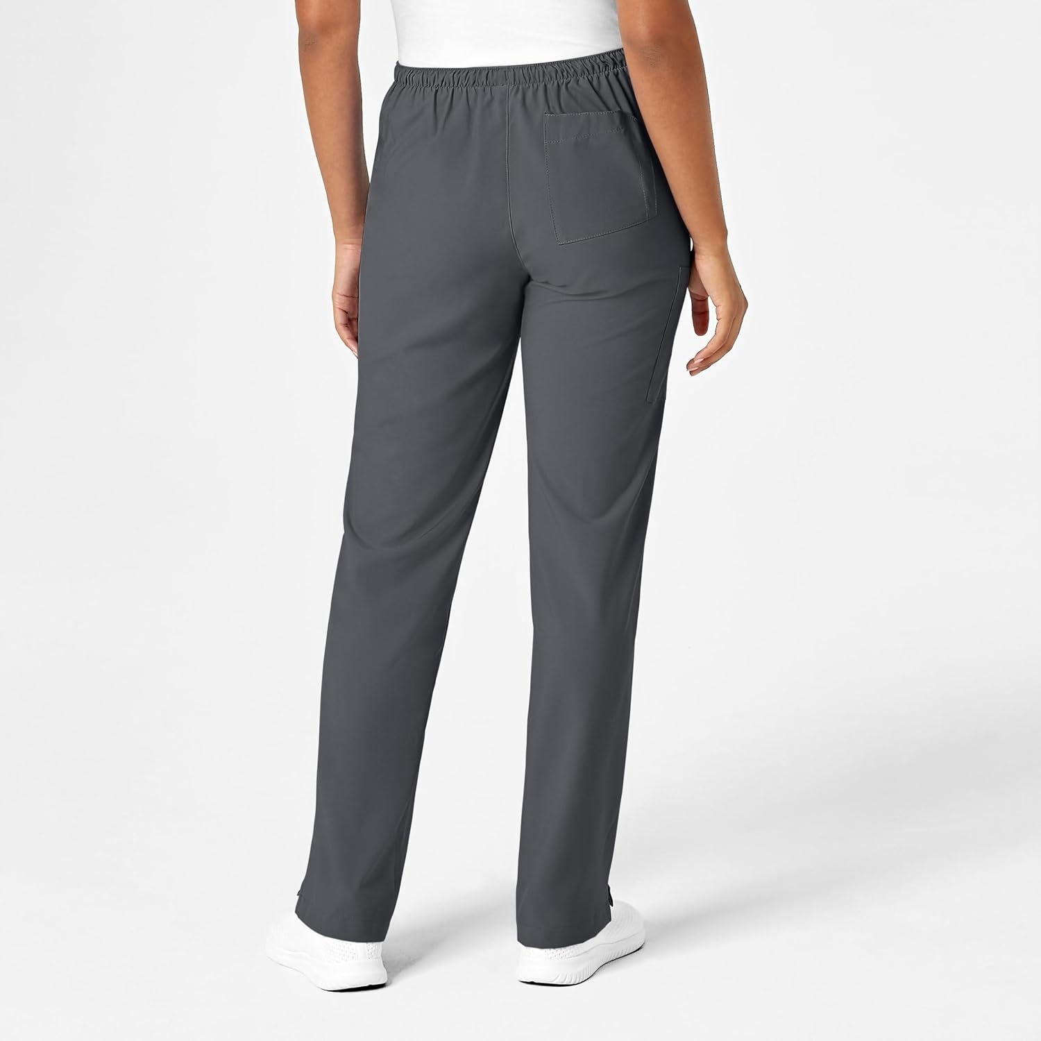 image:imageWINK W123 Womens Drawstring Scrub PantPewter