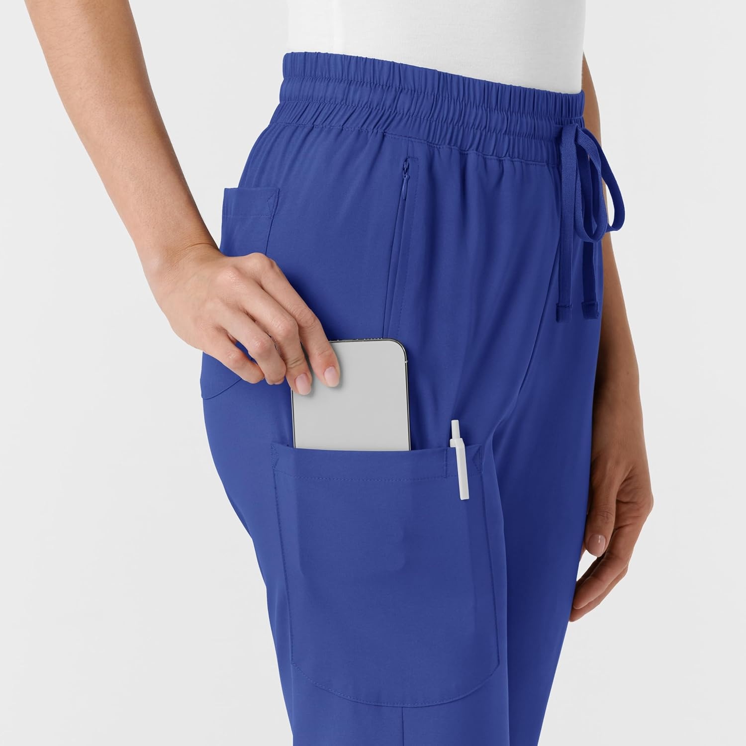 image:imageWink Boundless Womens Bootcut Scrub PantGalaxy Blue