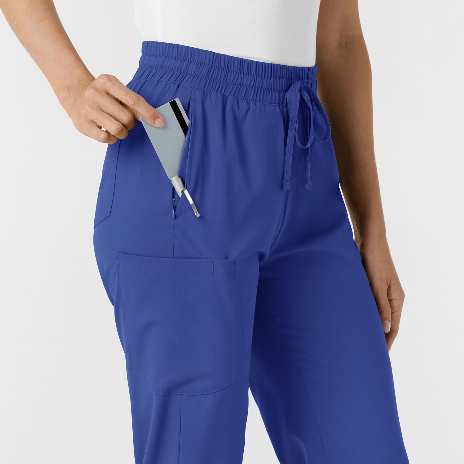 image:imageWink Boundless Womens Bootcut Scrub PantGalaxy Blue