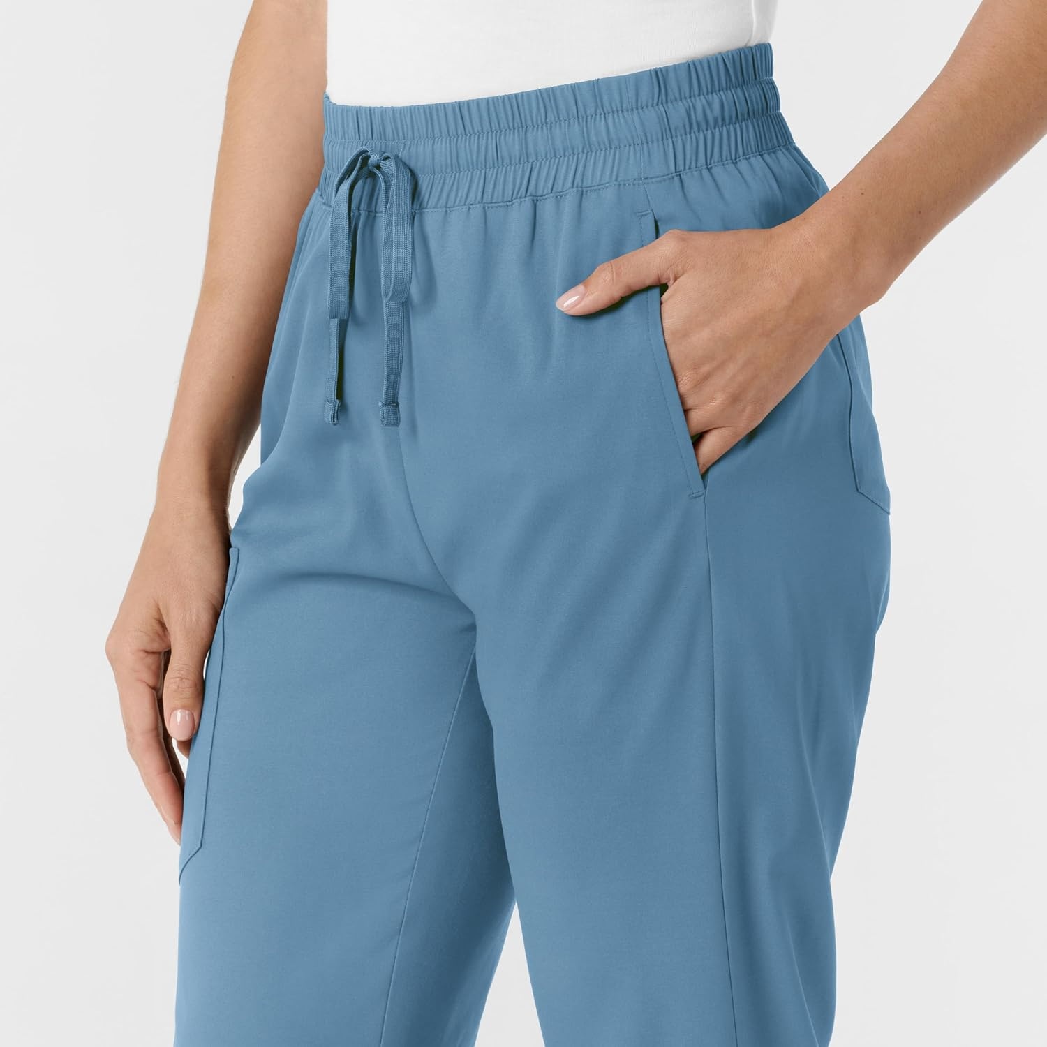 image:imageWink Boundless Womens Bootcut Scrub PantPacific Blue