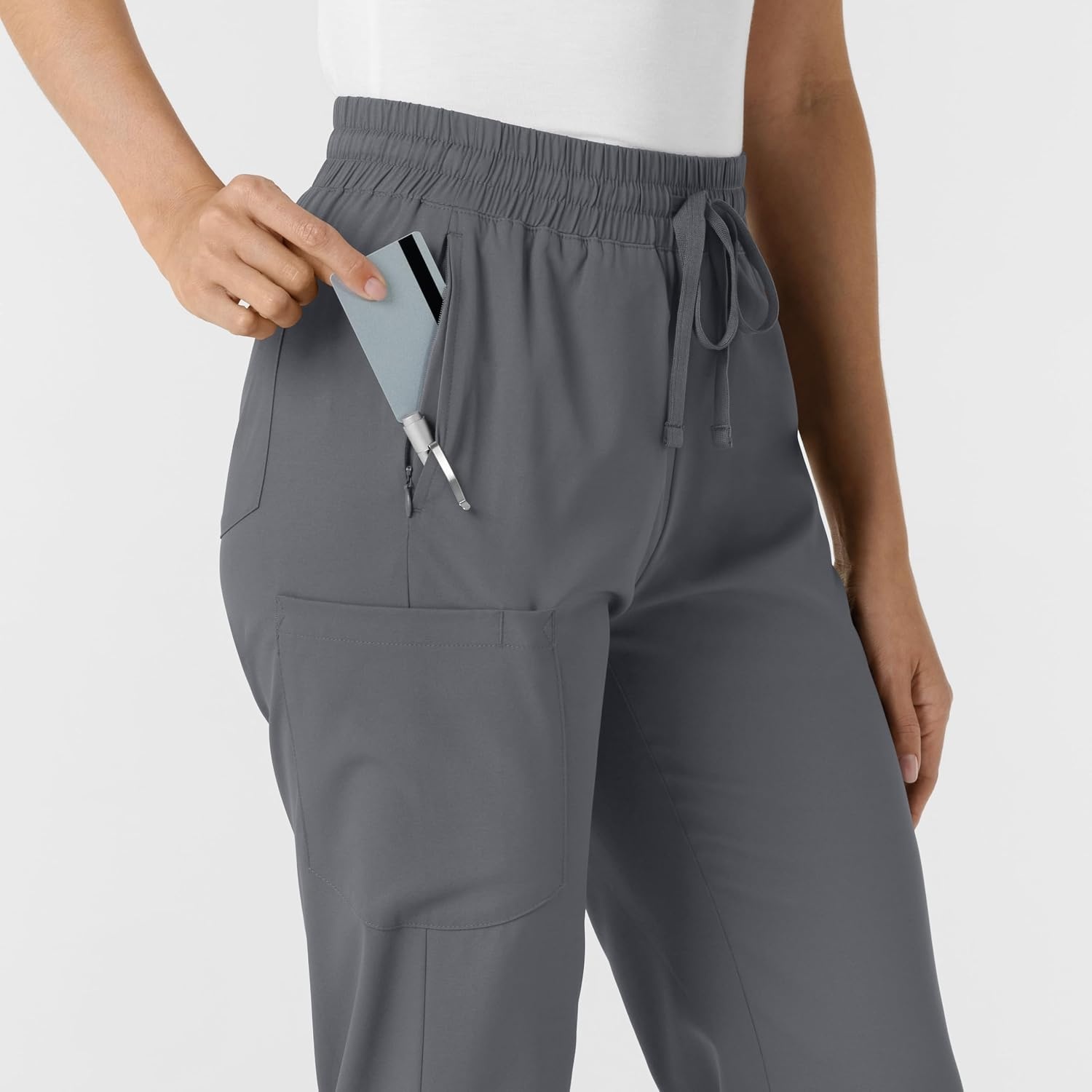 image:imageWink Boundless Womens Bootcut Scrub PantPewter