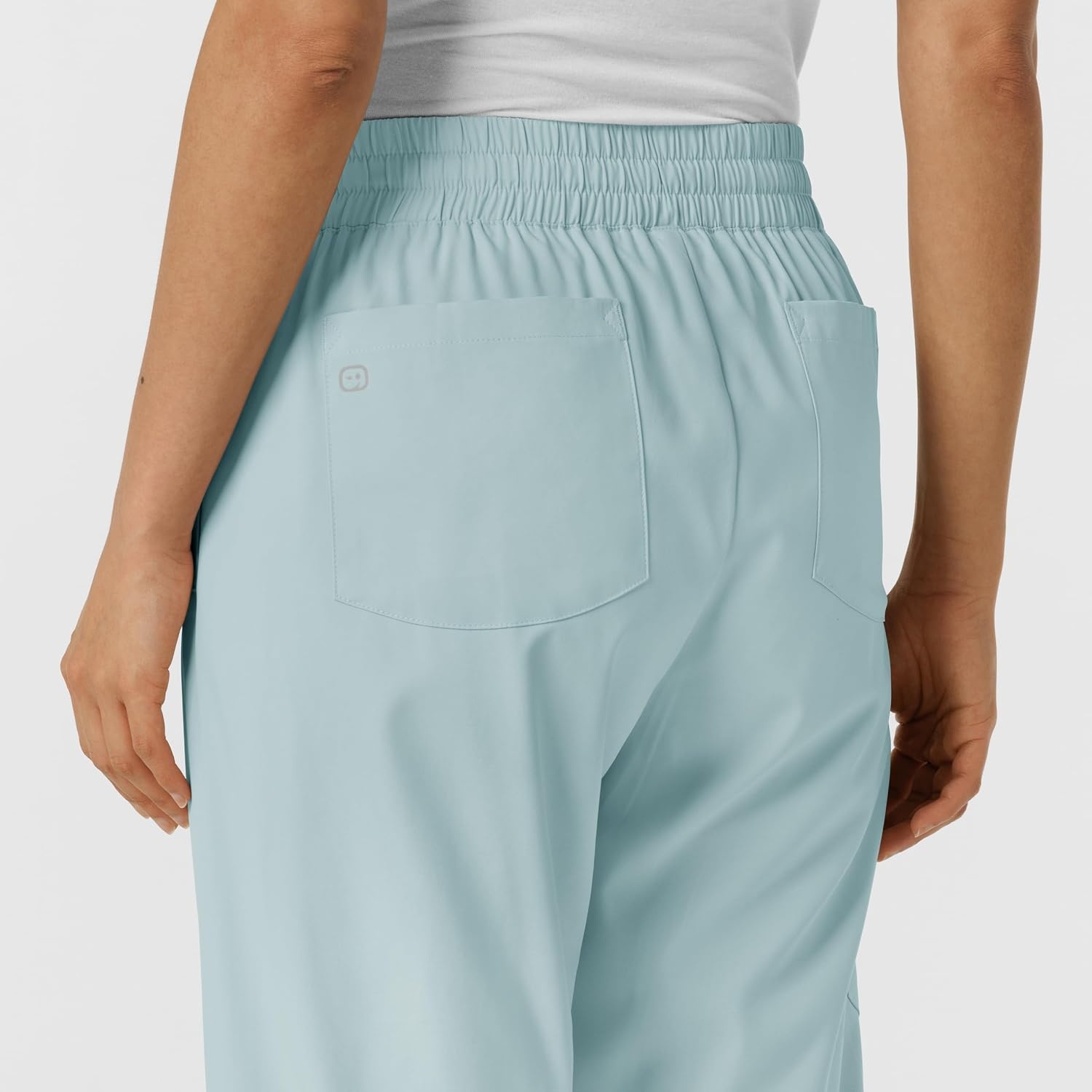 image:imageWink Boundless Womens Bootcut Scrub PantSky Blue