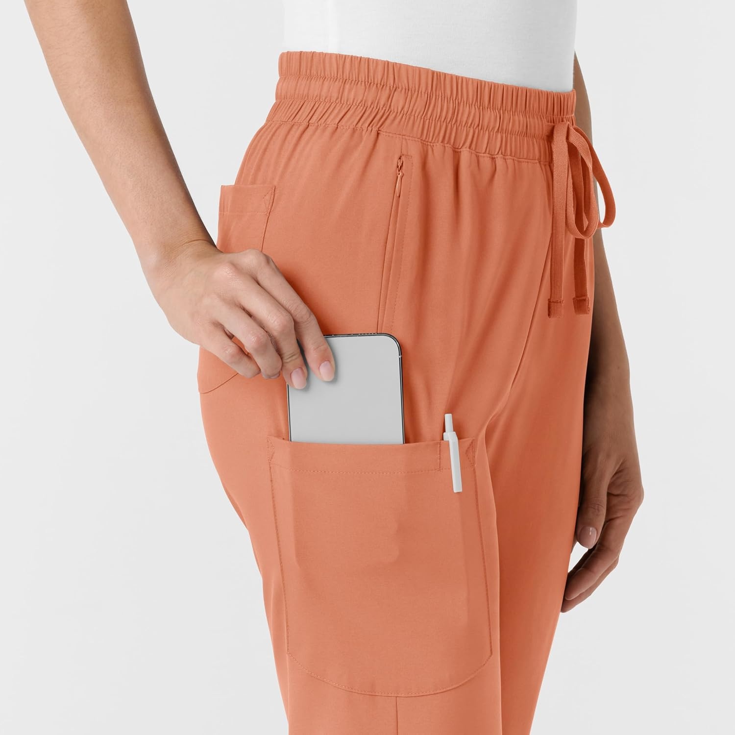 image:imageWink Boundless Womens Bootcut Scrub PantTerracotta