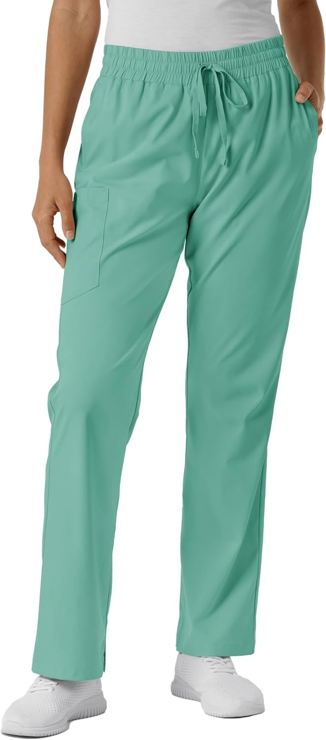 image:imageWink Boundless Womens Bootcut Scrub PantTurquoise