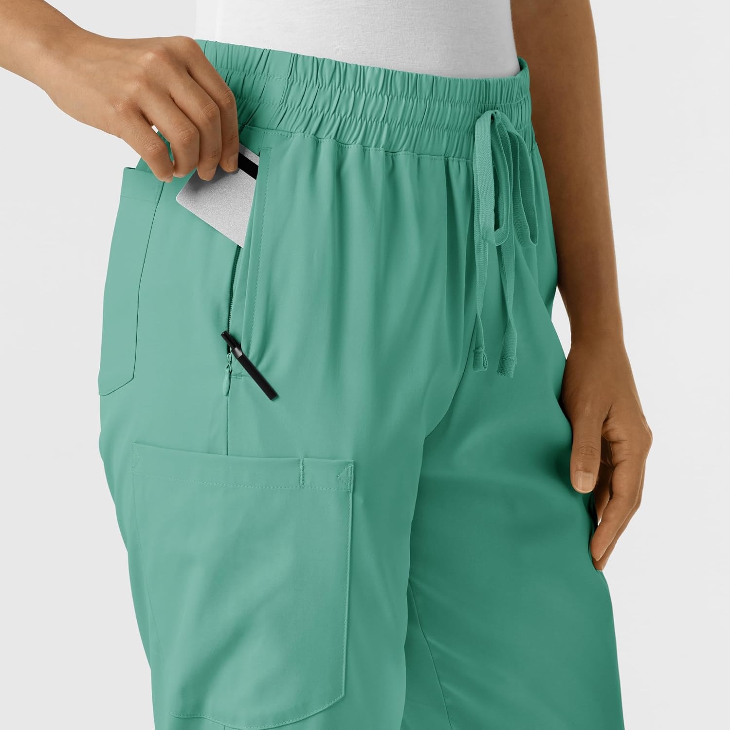 image:imageWink Boundless Womens Bootcut Scrub PantTurquoise