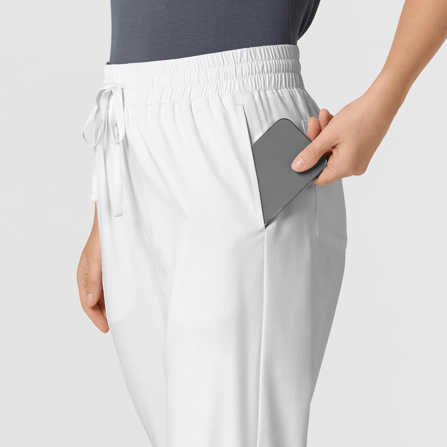 image:imageWink Boundless Womens Bootcut Scrub PantWhite