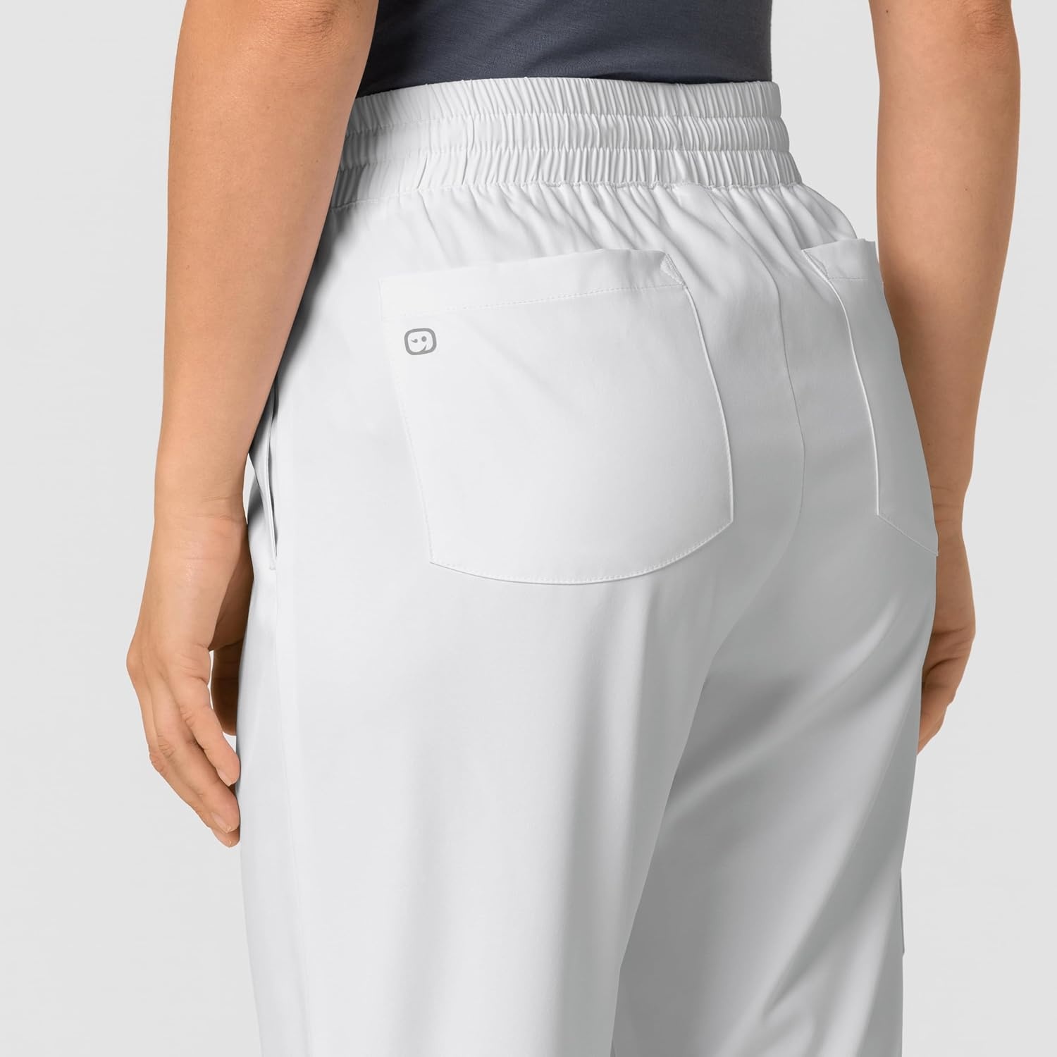image:imageWink Boundless Womens Bootcut Scrub PantWhite