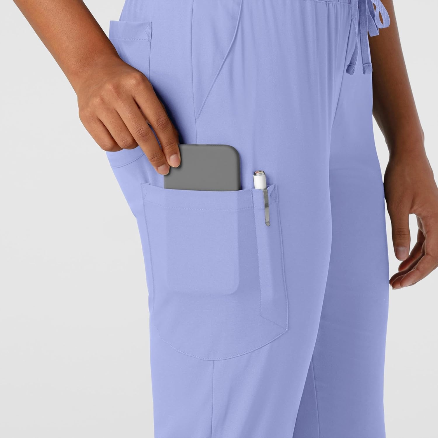 image:imageWink Boundless Womens Jogger Scrub PantCeil Blue
