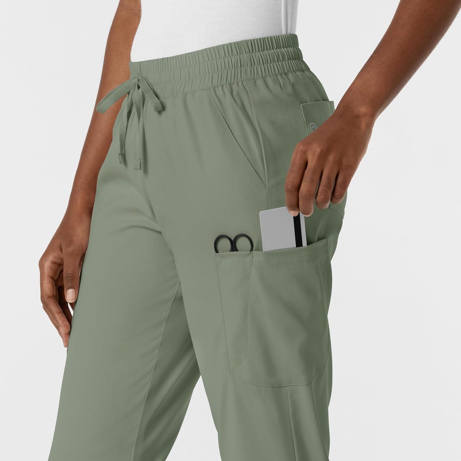 image:imageWink Boundless Womens Jogger Scrub PantSage