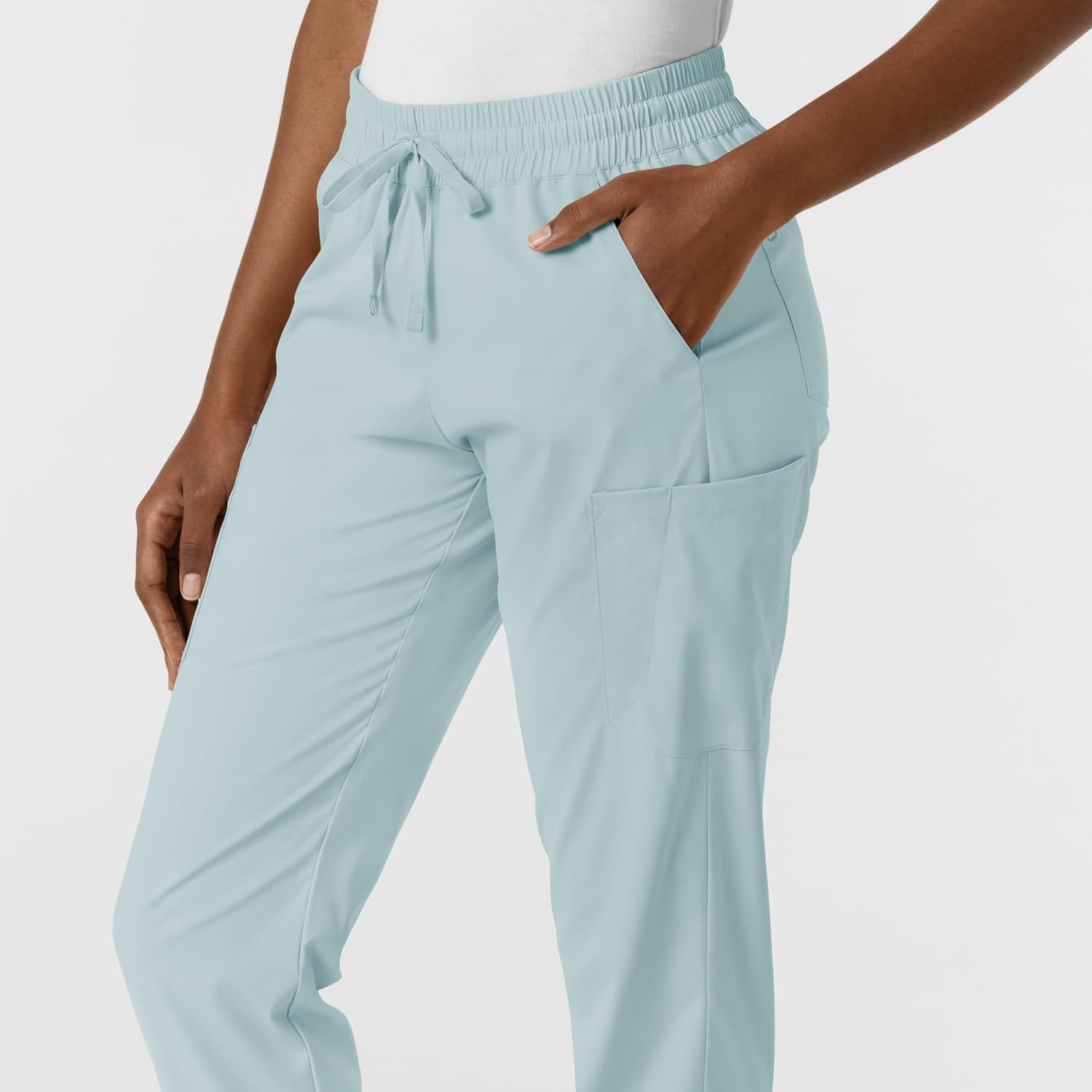 image:imageWink Boundless Womens Jogger Scrub PantSky Blue