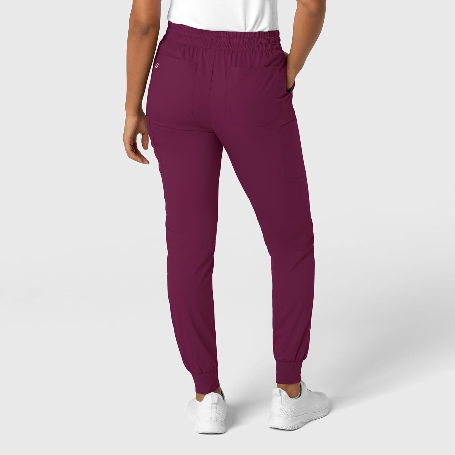 image:imageWink Boundless Womens Jogger Scrub PantWine