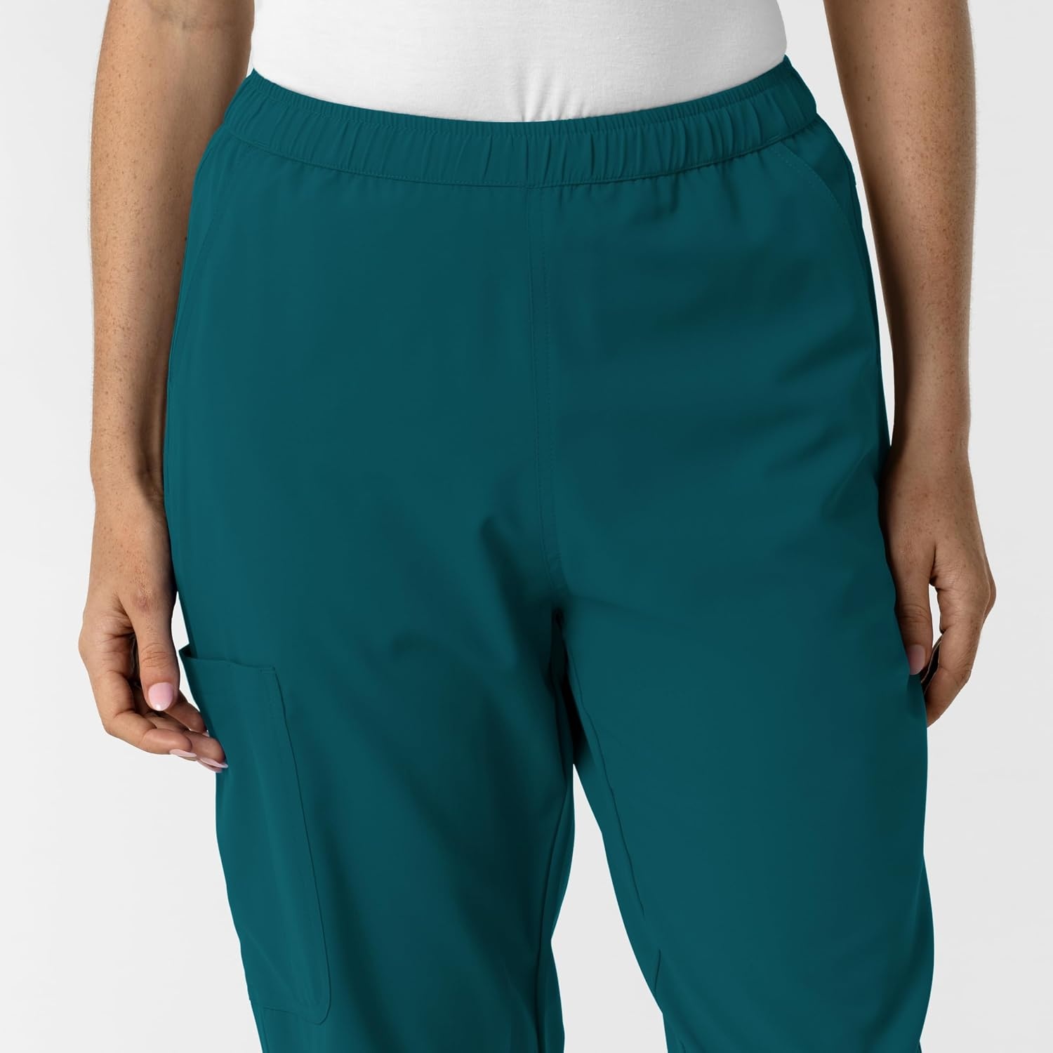 image:imageWink NURTUR Womens Slim Leg Scrub PantCaribbean