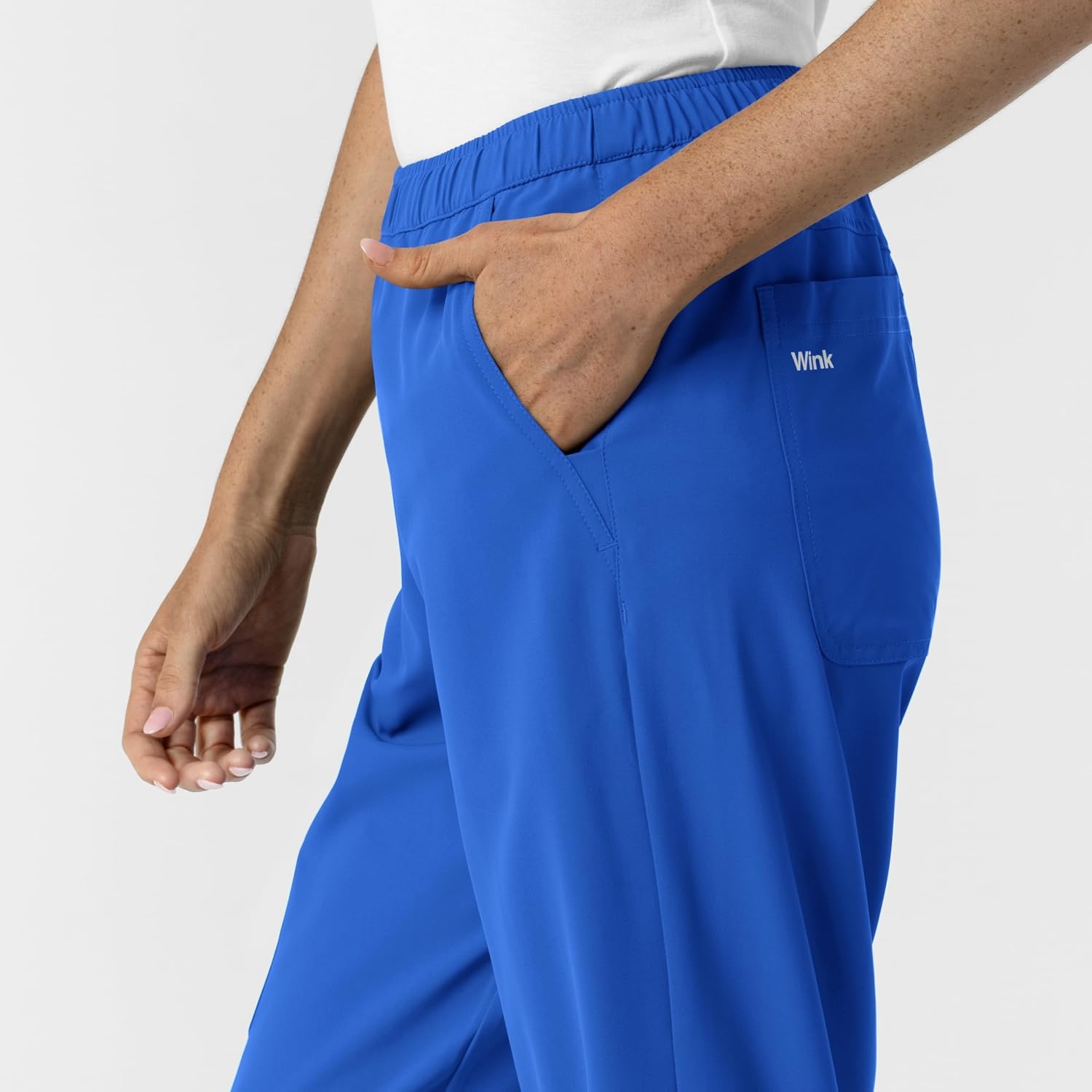 image:imageWink NURTUR Womens Slim Leg Scrub PantRoyal